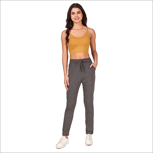 ग्रे लेडीज़ ग्रे ट्रैक पैंट