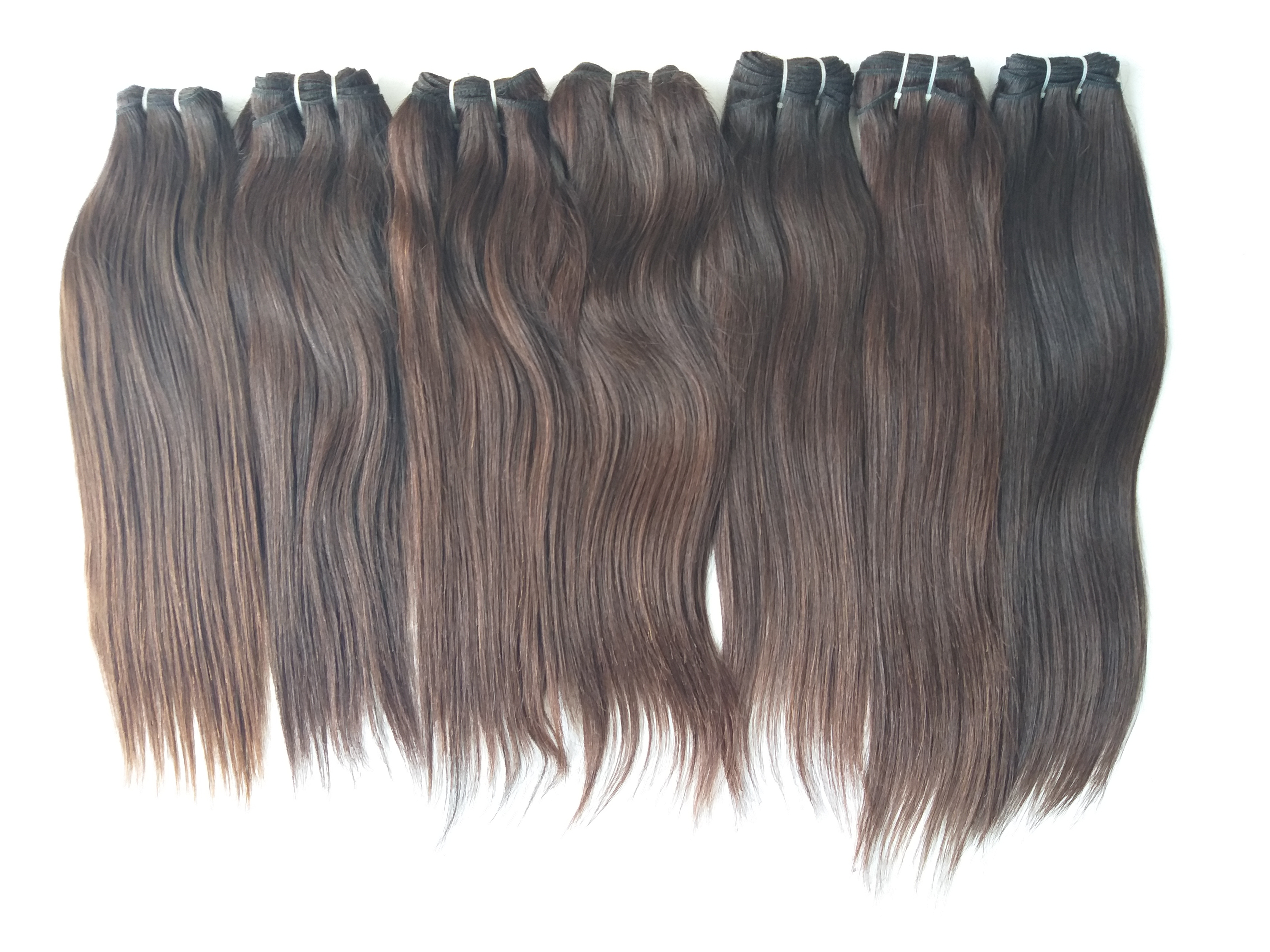 Natural Indian Straight Hair - 100% Remy Human Hair 8-40 Inch | Long-lasting Shine Tangle-free Easy To Maintain Washable Soft And Smooth Texture