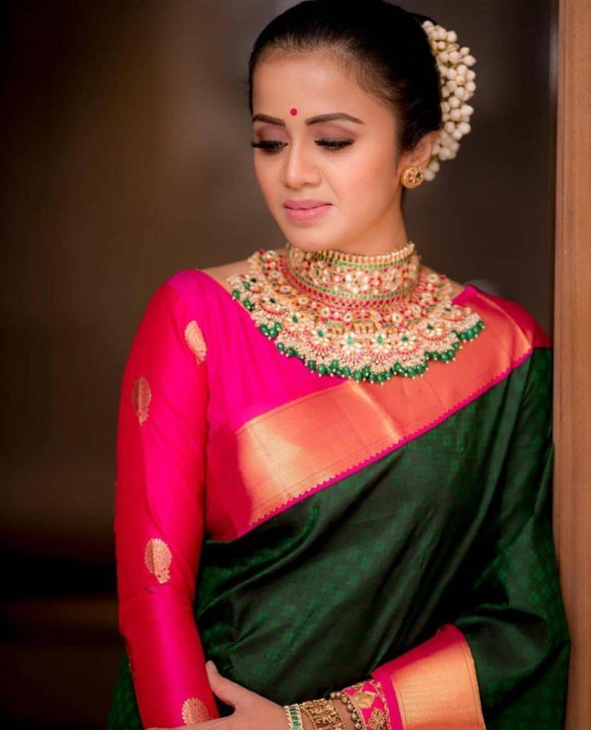 Multi Colour Saree New Launch