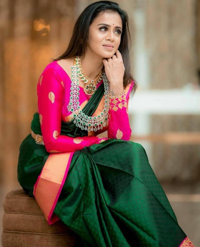 Multi Colour Saree New Launch