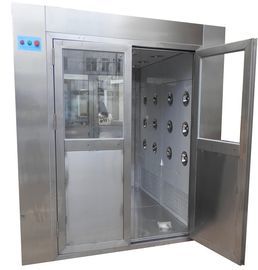 Air Shower - Stainless Steel 304 & Ms Powder Coated, Silver White Color, 99% Dry Dust Filtration With Hepa Filter, Automatic Operation, One Year Warranty
