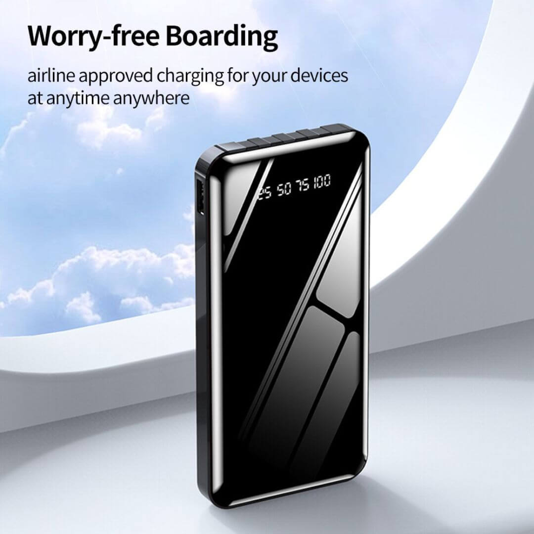 4 In 1 Built In Cable 10000mah Power Bank