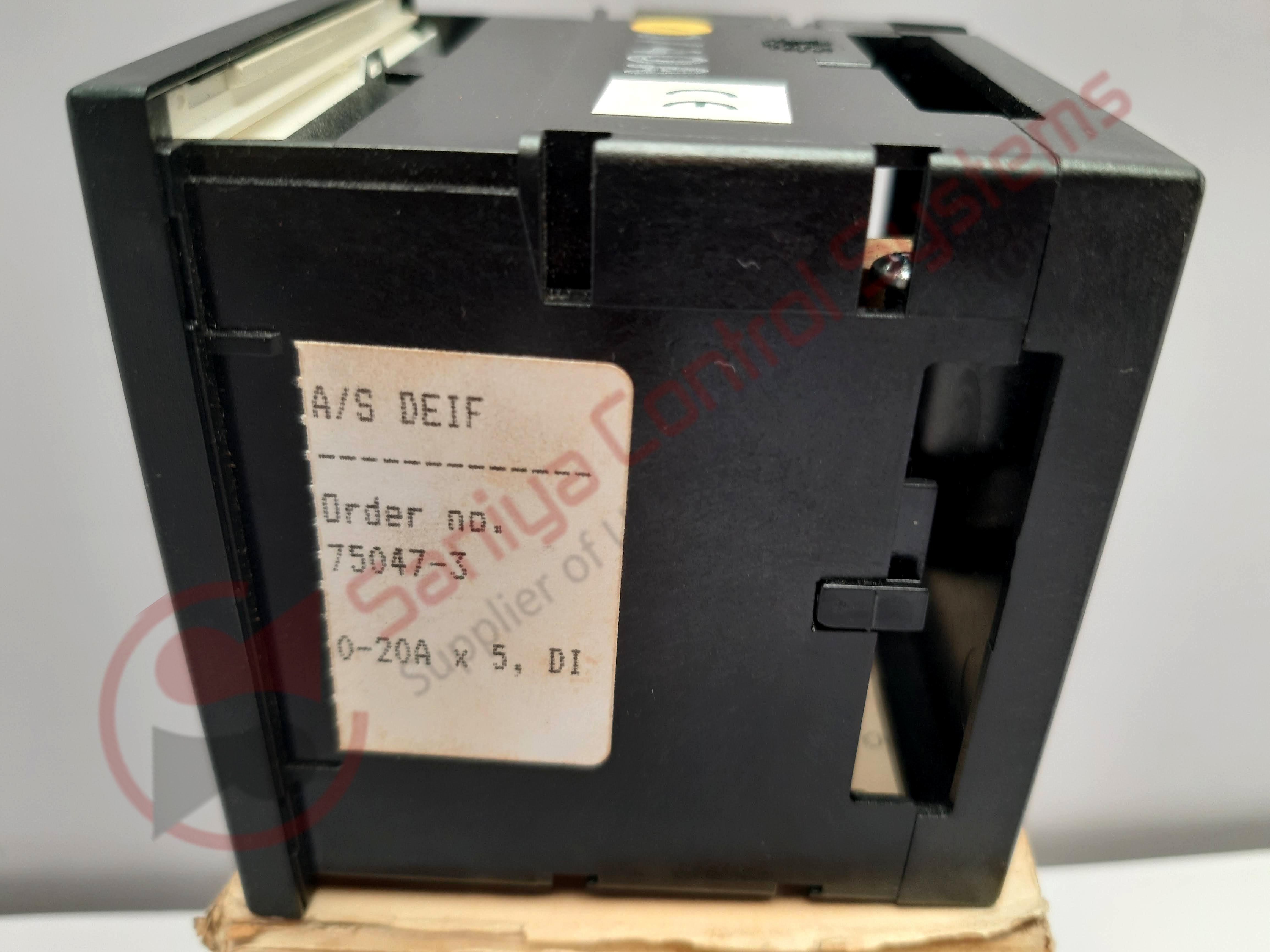Moving Iron Ammeter - Deif Eq1da | Frequency: 45~65hz, Accuracy: Class 1.5, Color: Black, Made In Japan, Ref. No.: 50871