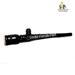 अच्छी तरह से तैयार लकड़ी का 2 इन 1 पाइप