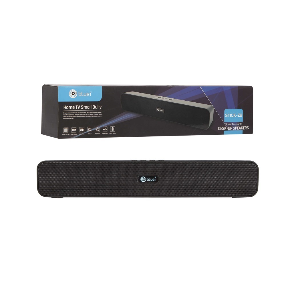 Bluei Stick Z9 Heavy Bass,5.0 Bluetooth Version With Built - In Fm Radio, Aux Input, Call Function & Sd Card Support Portable Bluetooth Speaker Output Power: 3 W Watt (W)
