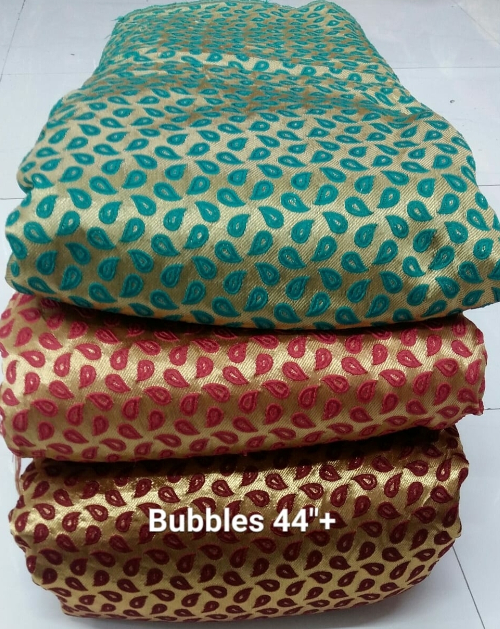 Bubbles Jacquard Fabric - 100 Cm Length, 44 To 60 Inch Width, Available In Light & Dark Colors | Washable, Multipurpose Designs For Versatile Use