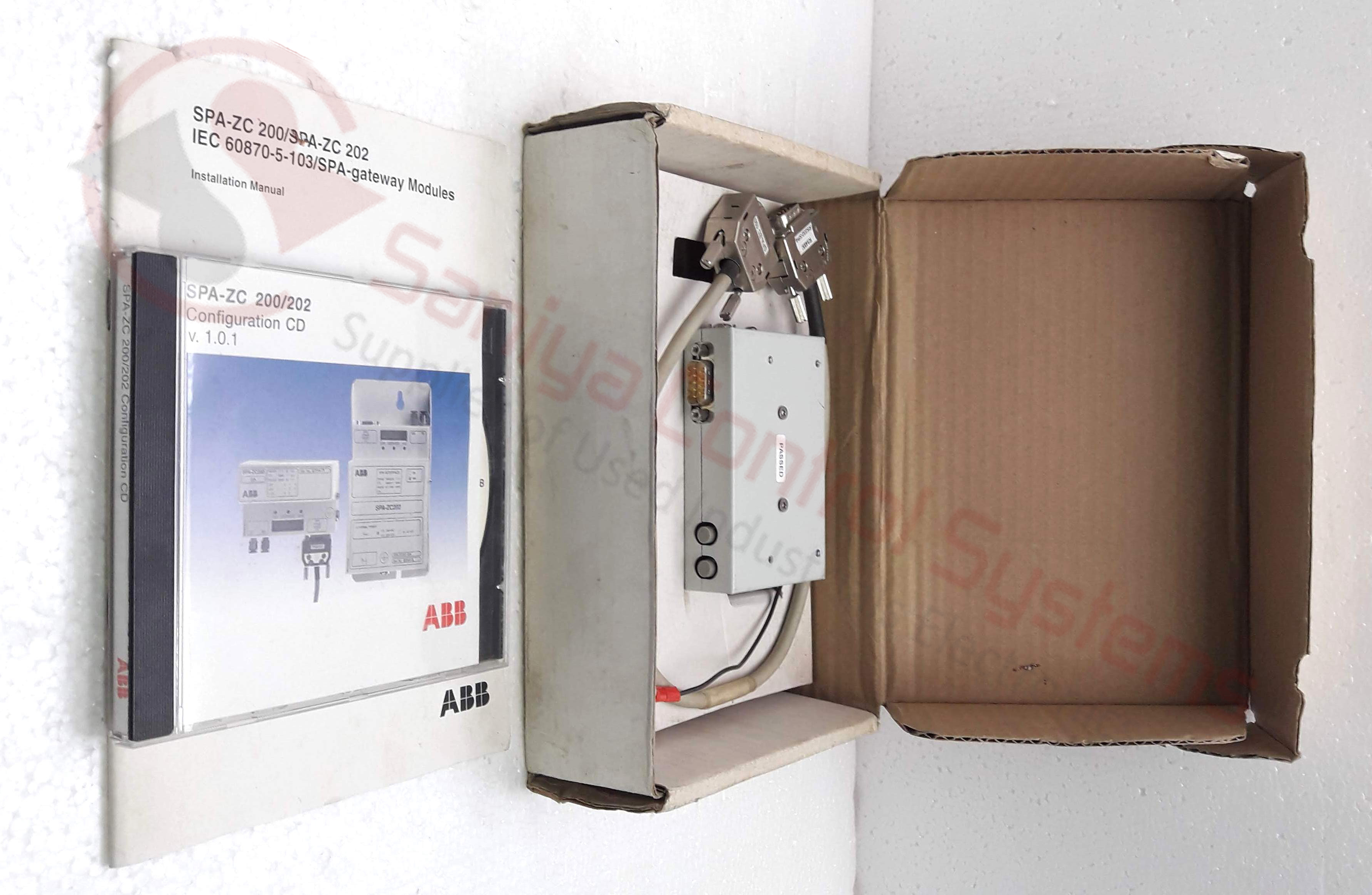Analog Input Module - Abb Spa-zc 200/ Iec 60870-5-103 , Open Box Green Color, New Condition