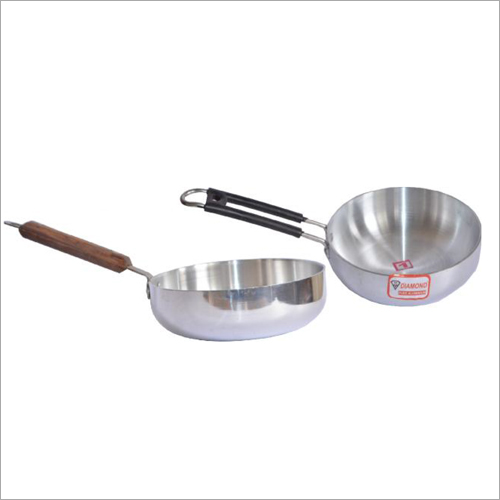 Polish With Pvc And Wooden Handle Frying Pan Interior Coating: Mirror Finishing