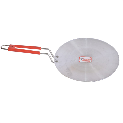 High Grade Aluminum Tawa - 250mm Thickness, 0.750-0.850kg Weight | Induction Bottom, Mirror Finish Interior Coating, Aluminum Alloy Material