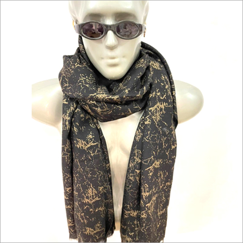 Ladies Printed Woolen Shawl - Multicolor Wool Fabric | Elegant Printed Pattern, Perfect for Winter Fashion and Versatile Styling