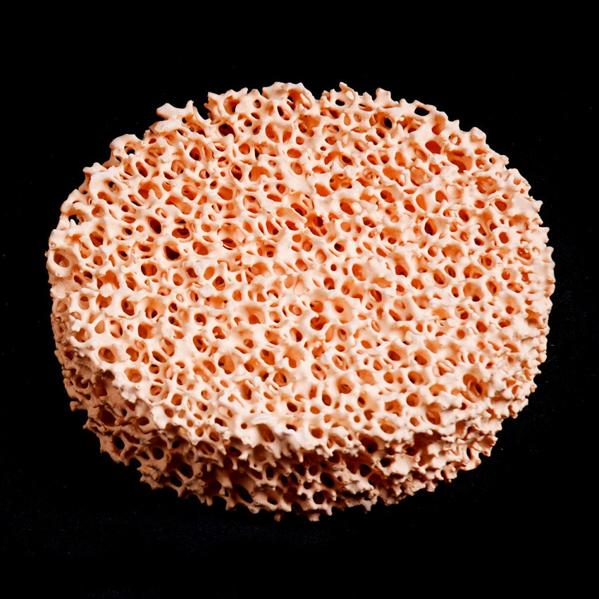 High Temperature Resistance Zirconia Ceramic Foam Filter Diameter: 40-200 Millimeter (Mm)