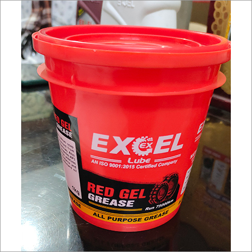 Red Gel Grease - Chemical Composition: 3.0