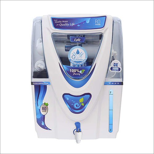 Grand Plus 14 Stage White & Blue EPIC 12 LTR RO+UV+UF Water Purifier BT