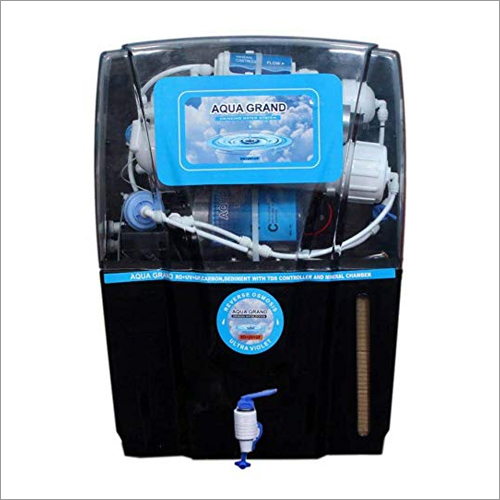 Grand Plus Aquagrand Black Audi 12 LTR RO+UV+UF Water Purifier BT