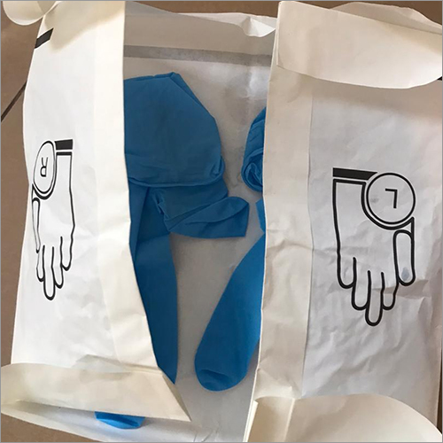 Blue Disposable Gloves Grade: Medical
