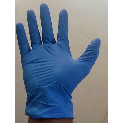 Blue Disposable Gloves Grade: Medical