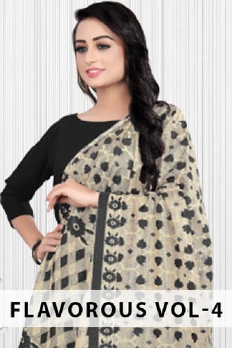 Flavorous Vol-4 Knitting With Additional Work Dupatta Catalog Collection - Multi Color, Printed Design, Ethnic Dress Type, Washable Material, Suitable For All Seasons