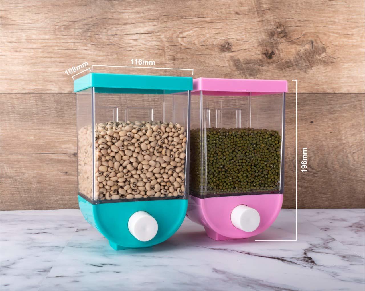 Push Button Container 1pcs