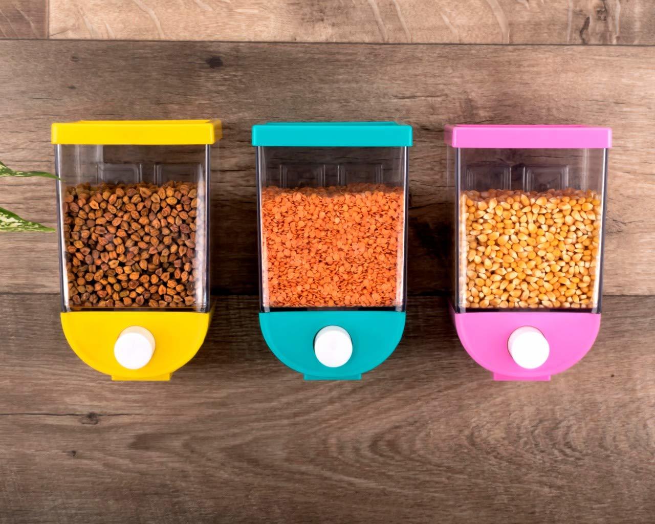Push Button Container 1pcs