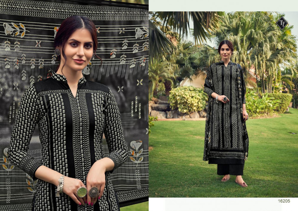 Tanishk Fashion Manjhi Pure Lawn Cambric Cotton Suits Catalog - Pure Lawn Cotton, Unstitched Size, Multi Color, Printed Pattern, Casual Ethnic Wear, Dry Clean & Washable Features