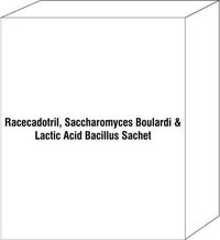 रेसकैडोट्रिल, सैक्रोमाइसेस बौलार्डी और लैक्टिक एसिड बैसिलस सैशे