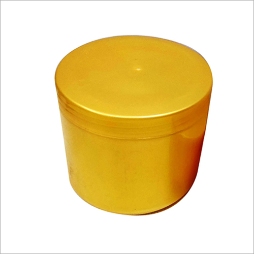 Yellow Hdpe Cosmetic Container