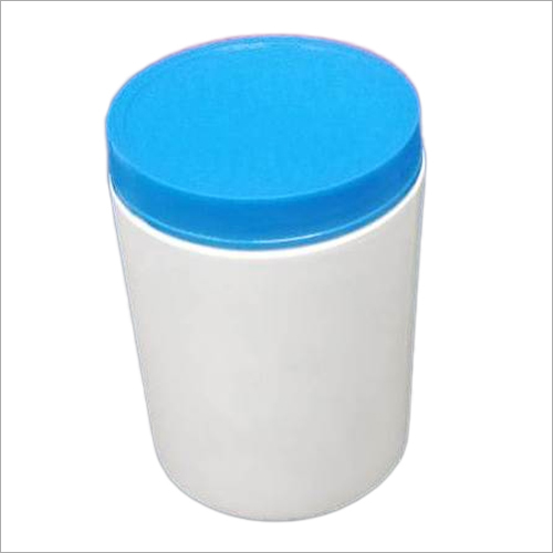 1 Kg Plastic Pharma Bottle Jar - Plastic, 1 Kg Capacity, White Color, Spacious Design, Flexible Cap, Stable On Surfaces, Lightweight Handling