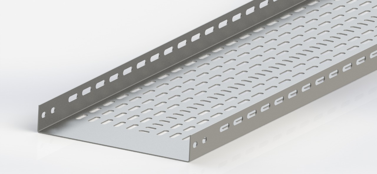 Mild Steel Perforated Cable Tray Length: 2500