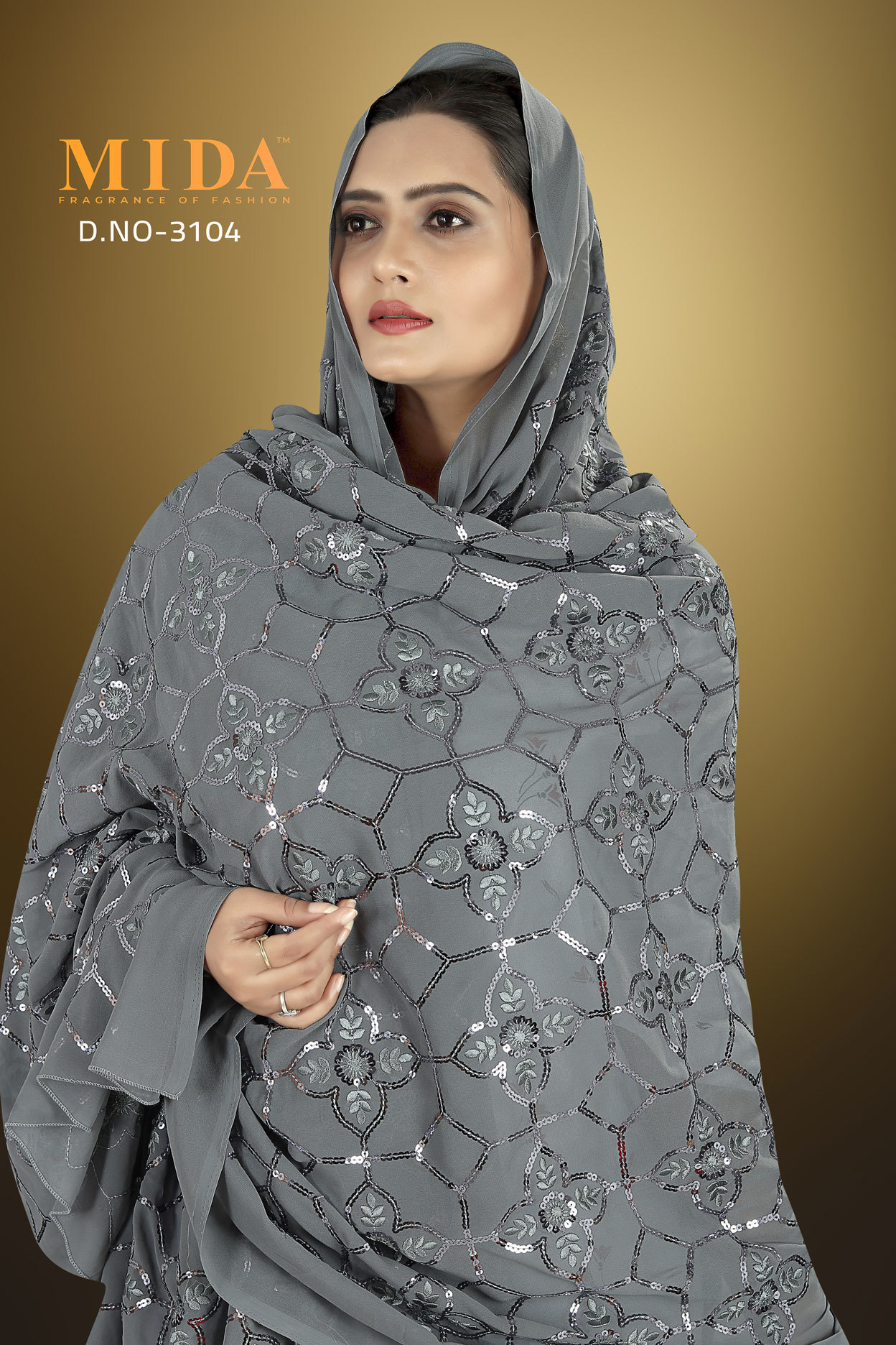 All Sequins Big Size Scarfs