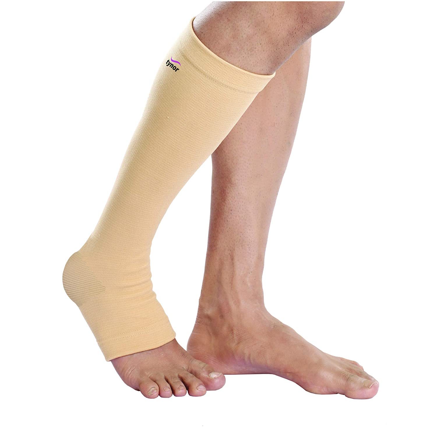 Compression Stocking - Nylon, Spandex, Open Toe, Thigh High | 20-30 Mmhg Compression, Available In Extra Small To Triple Xl, Machine Washable