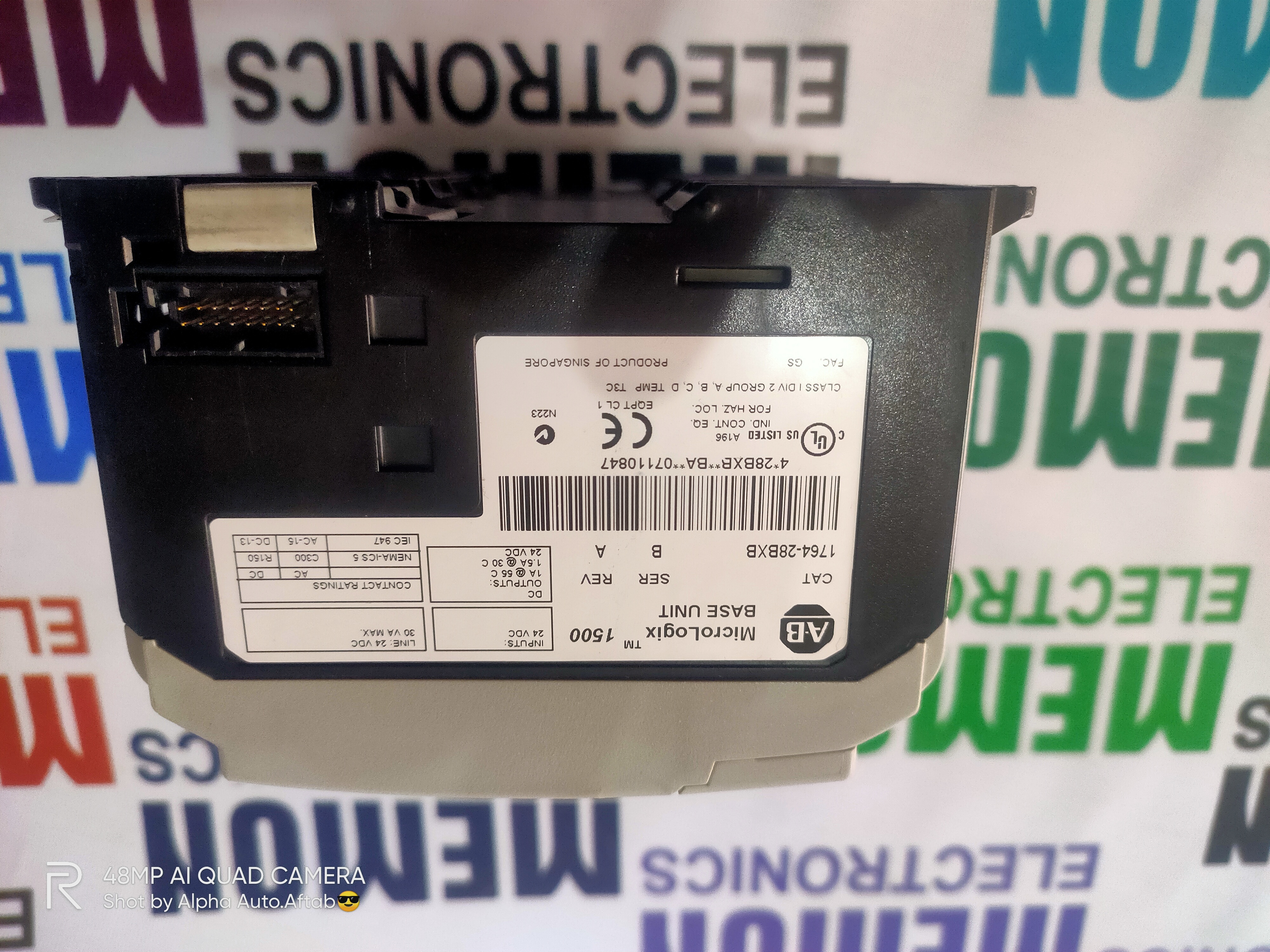 Allen Bradley Micrologicx 1500 1764-bwa Power: 100-240 Watt (W)
