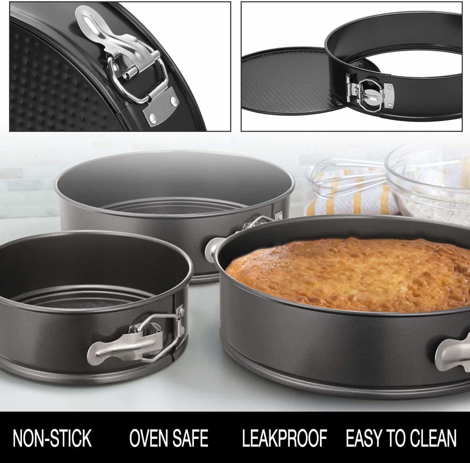 Cake Mould Round 3pcs