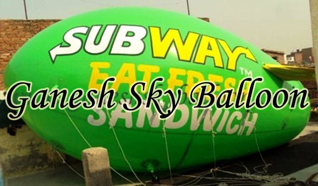 Promotional Balloons - Pvc Material, 10 X 10 Feet Dimension, Circle Shape, White Color | Eco-friendly, Digital Printing, Durable, Versatile, Non-toxic