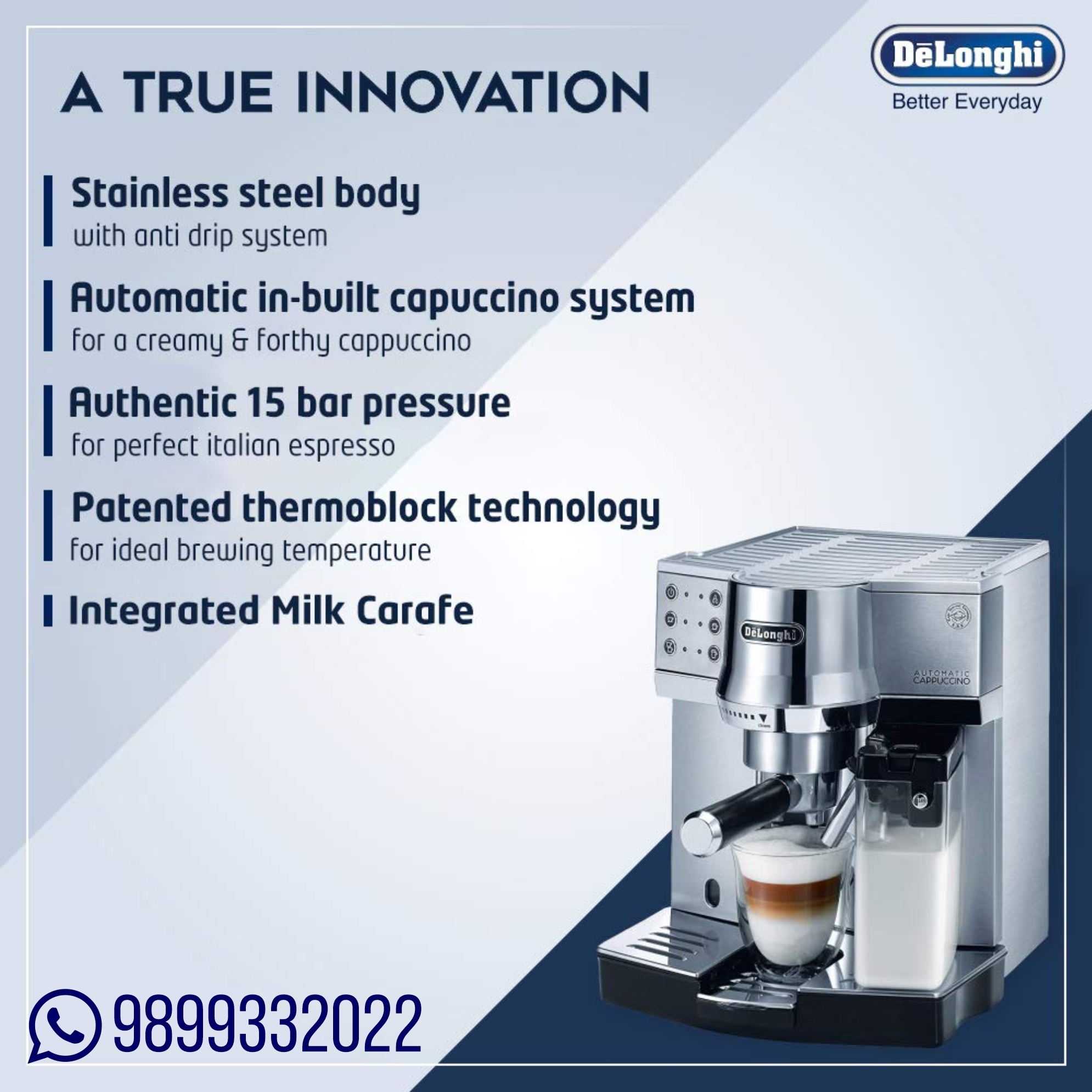 Automatic Delonghi Ec850.m Espresso Machine