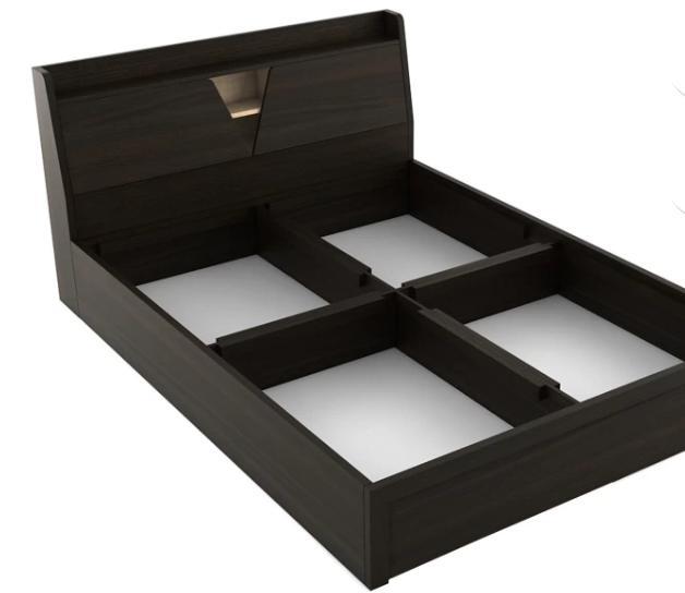 Wooden Bed No Assembly Required