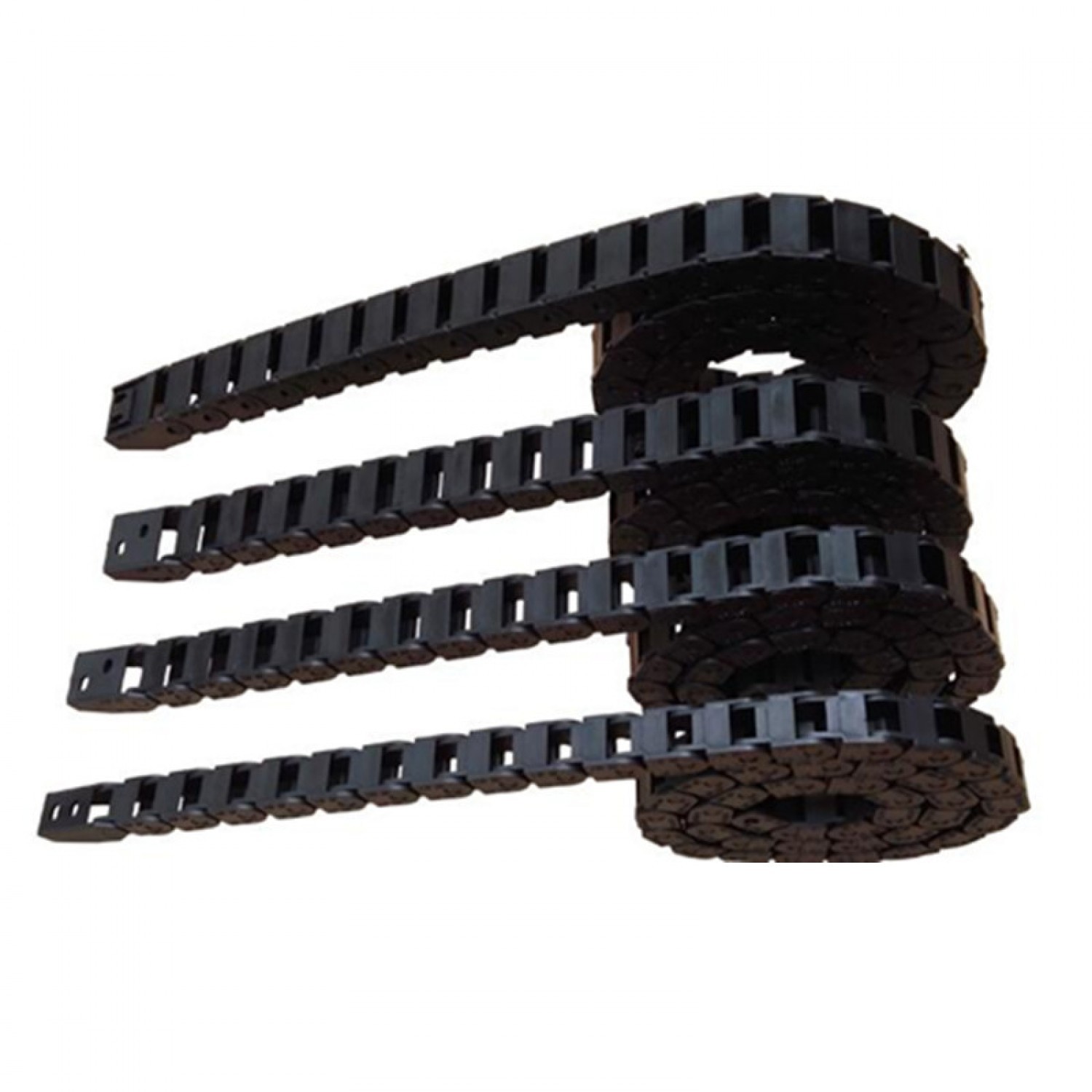 Black Plastic Cable Drag Chain