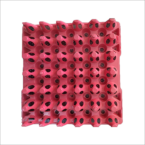 Pvc Second Quality Green Color Egg Tray