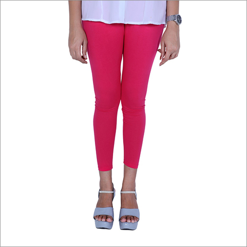 Ladies Plain Legging - Cotton Material, Casual Dress Type | Washable Comfort For Everyday Wear