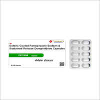 पैंटोप्राज़ोल सोडियम और सस्टेन्ड रिलीज़ डोमपरिडीन कैप्सूल सामान्य दवाएं