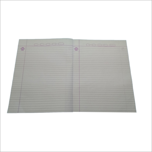 A4 Size School Answer Book - Paper Material, Rectangular Shape, 16 Pages | Ideal For School Use, Perfect For Answering Questions