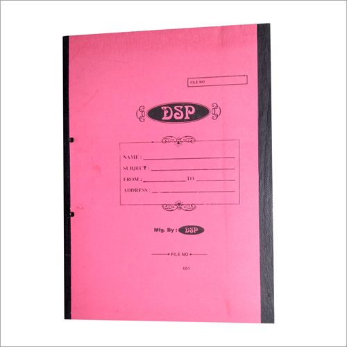 Corner Spring Office File - Paper Material, Rectangular Shape | Spring Clip Binding for Effortless Organization in Office Settings