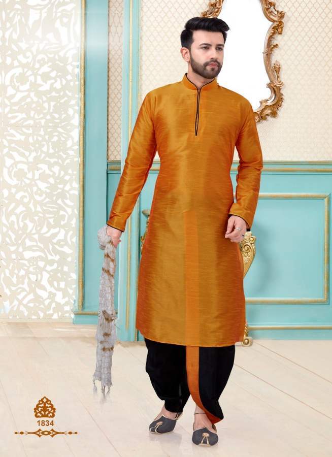 Multi Color Festive Wear Mens Vol 2 Designer Kurta Payjama Mens Wear Catalog Collection