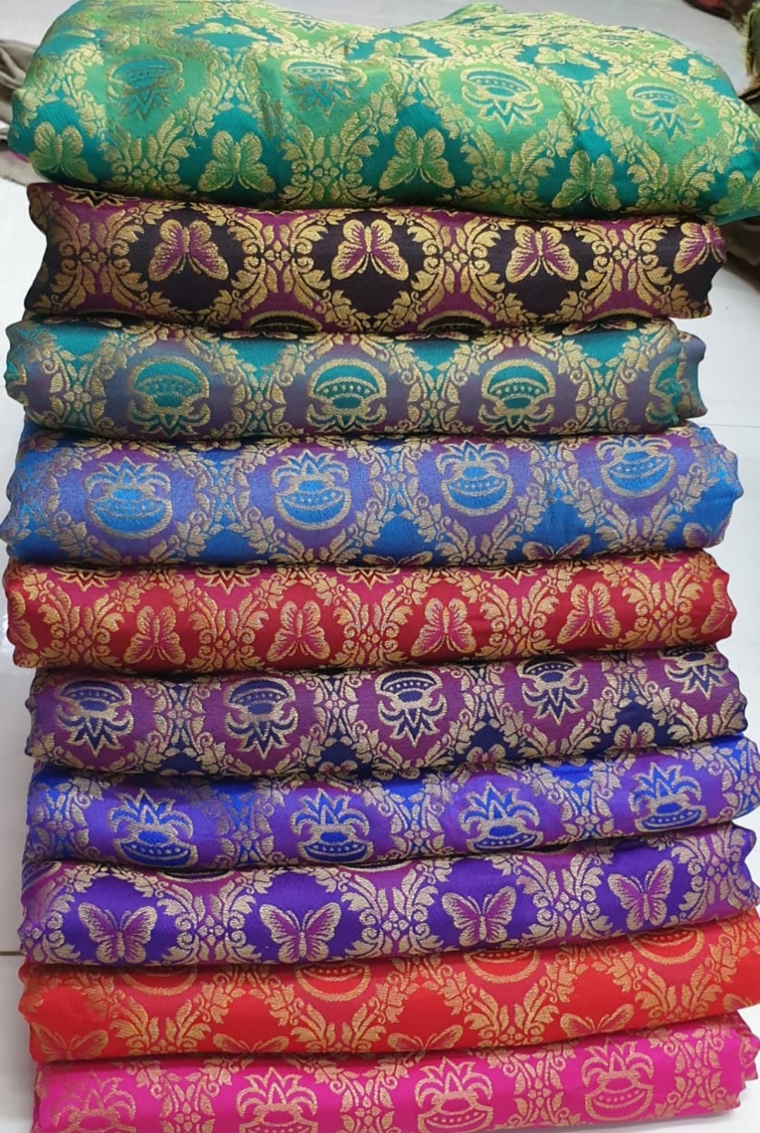Ekat Jari Fabric - Attributes: Washable