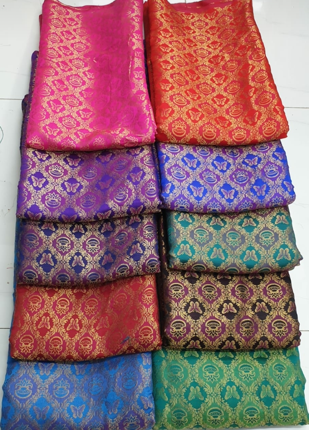 Ekat Jari Fabric - Attributes: Washable