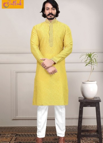 Multi Color Outlook Vol 14 Ethnic Wear Kurta Pajama Mens Wear Collection