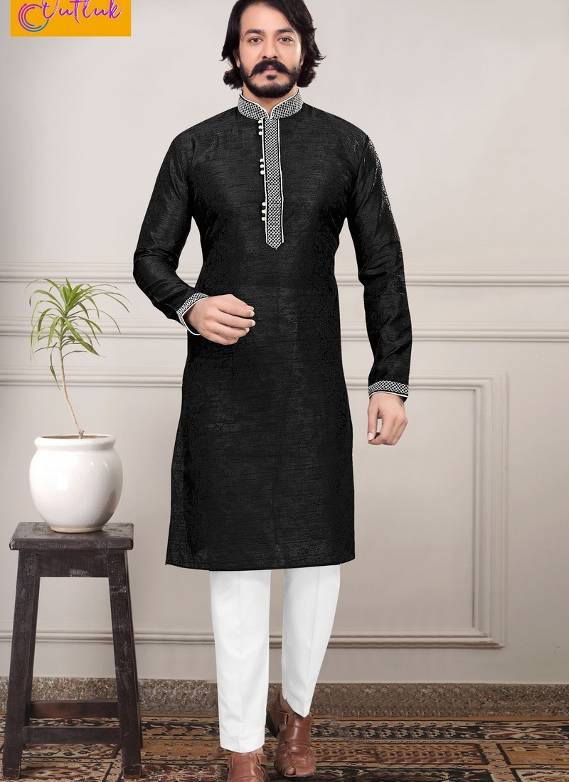 Multi Color Outlook Vol 14 Ethnic Wear Kurta Pajama Mens Wear Collection