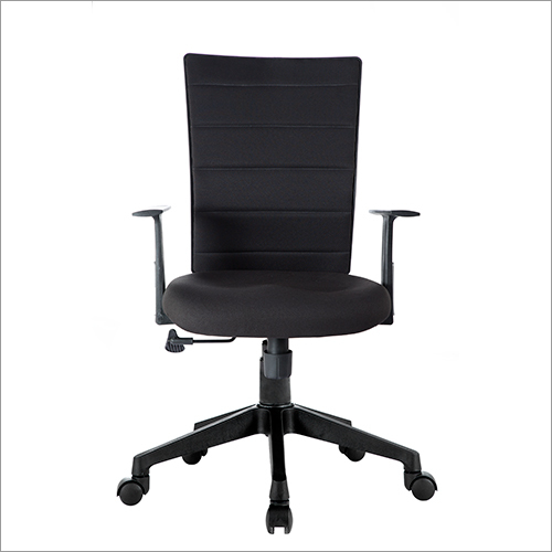 Mesh Xylus Office Chair - Plastic And Steel Build, Black Color, Indian Style, 1-year Warranty