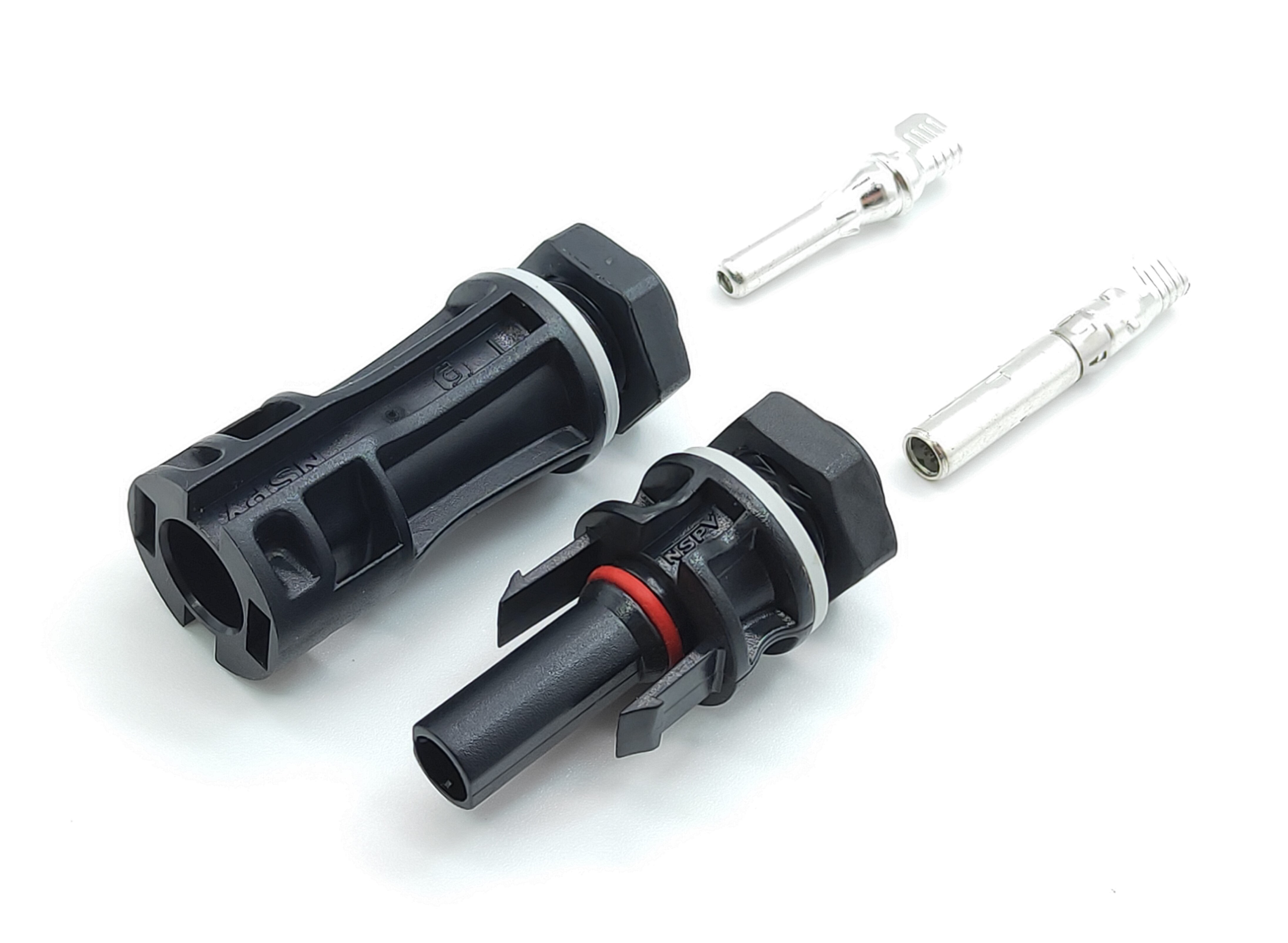 Pv4.0 Panel Connector - 1500vdc, 35a Rated Current | Ip68 Waterproof, Ppe/pa Material, -40 To +85°c Operating Temperature