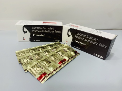 Doxylamine-10mg, Pyridoxine-10mg