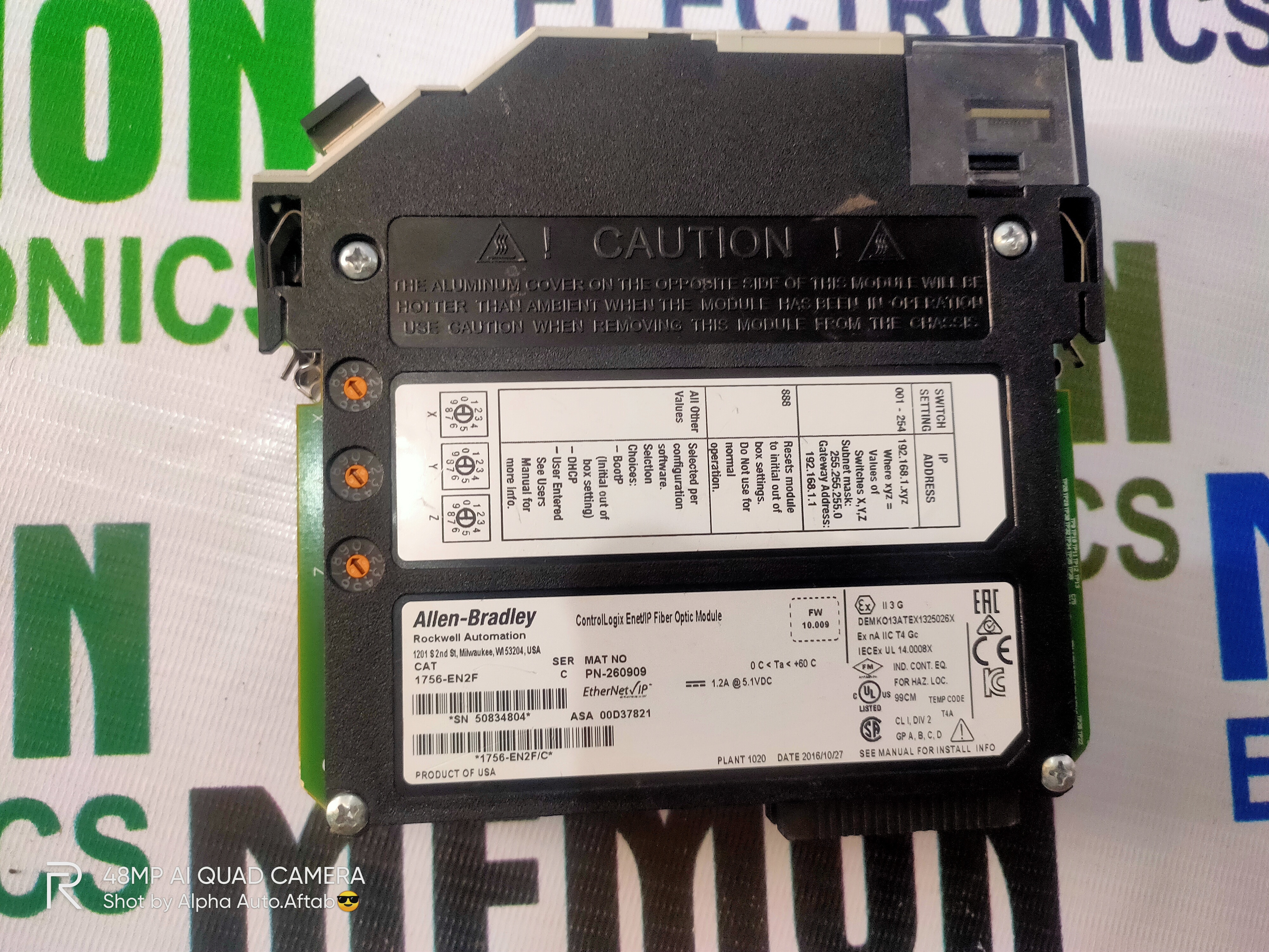 Allen Bradley 1756-en2f